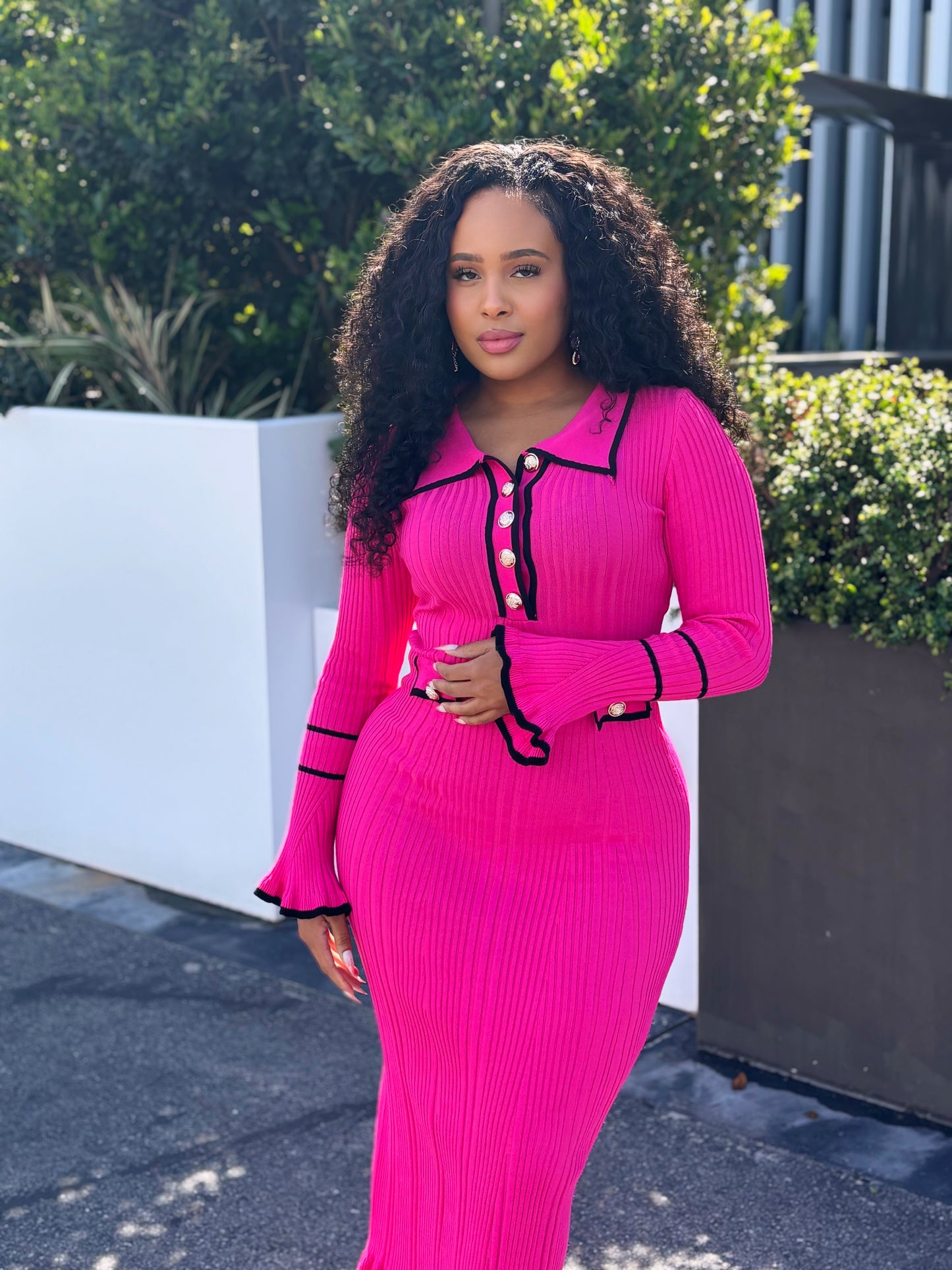 Polished in Pink Dress