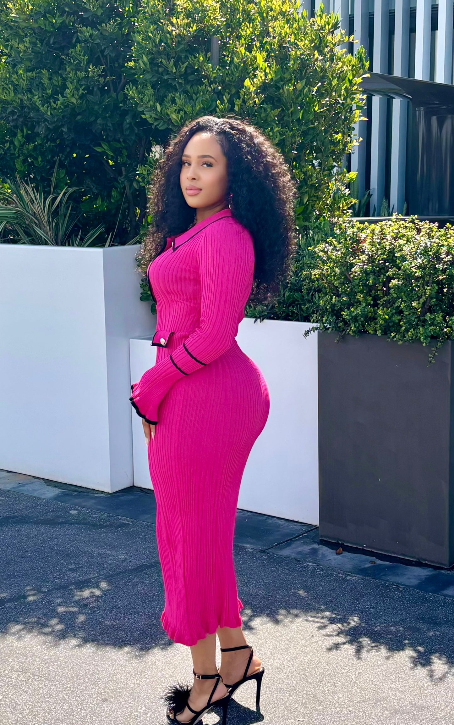 Polished in Pink Dress